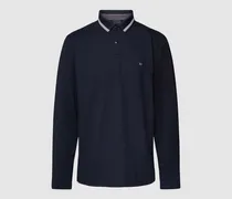 Poloshirt mit Kontraststreifen