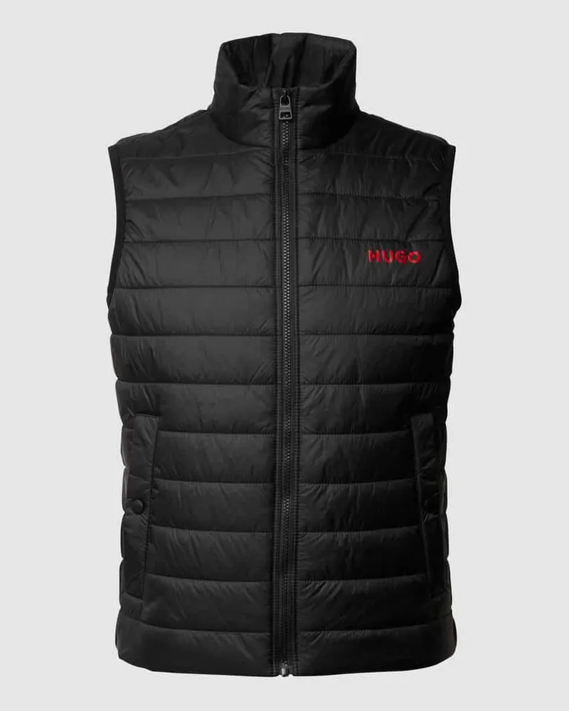 HUGO BOSS Steppweste mit Label-Print Modell 'BENTINO 
