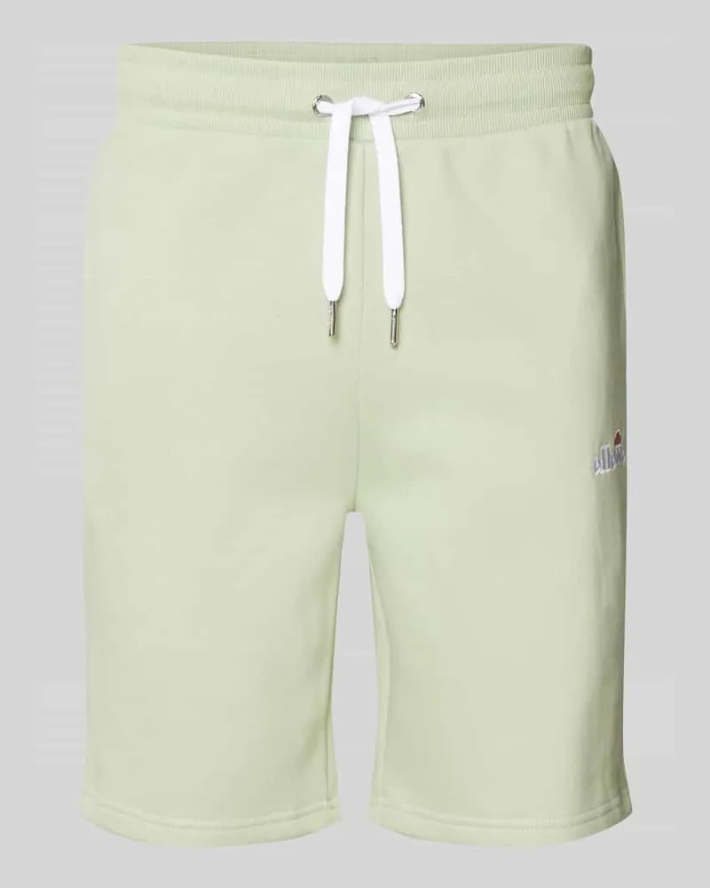 Ellesse Regular Fit Sweatshorts mit Label-Stitching Modell 'NIORIR Hellgruen