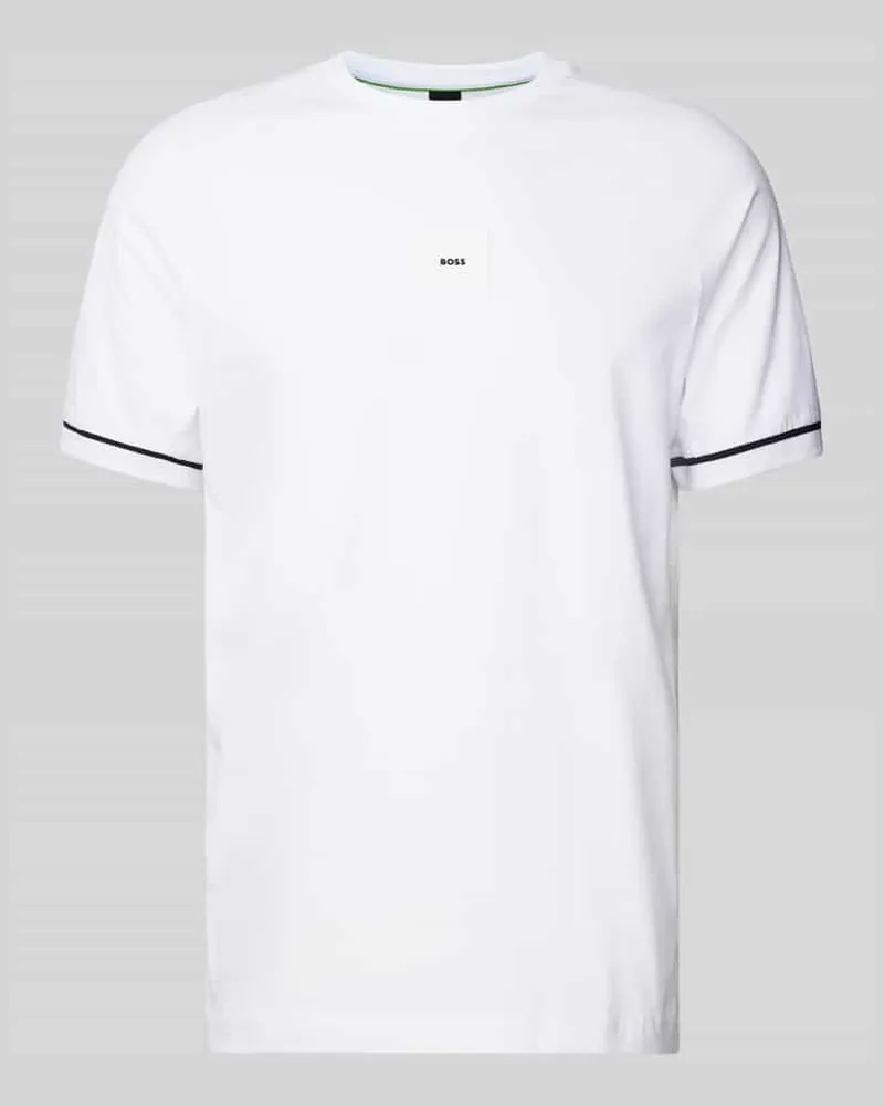 HUGO BOSS T-Shirt mit Label-Detail 