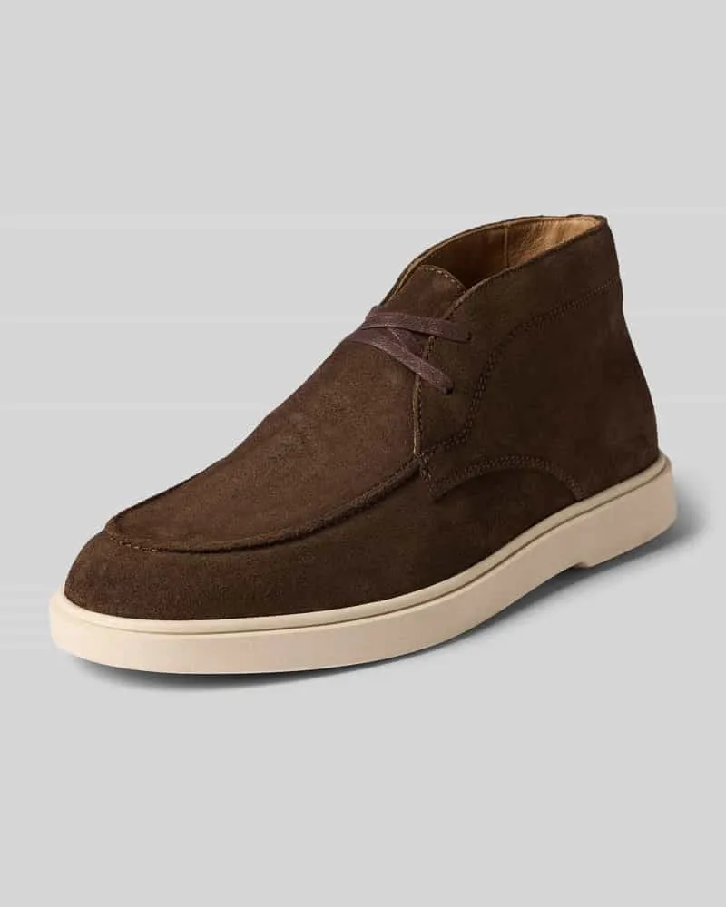PS Poelman Loafer aus echtem Leder Modell 'Liam Dunkelbraun