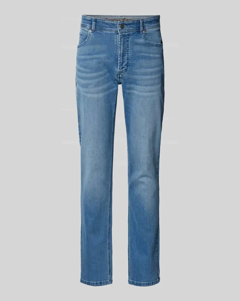Christian Berg Regular Fit Jeans im 5-Pocket-Design 