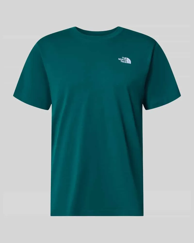 The North Face Regular Fit T-Shirt mit Rundhalsausschnitt Modell 'EVOLUTION Petrol