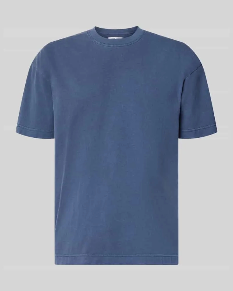 Samsøe & Samsøe T-Shirt mit Rundhalsausschnitt Modell 'JOEL Marine