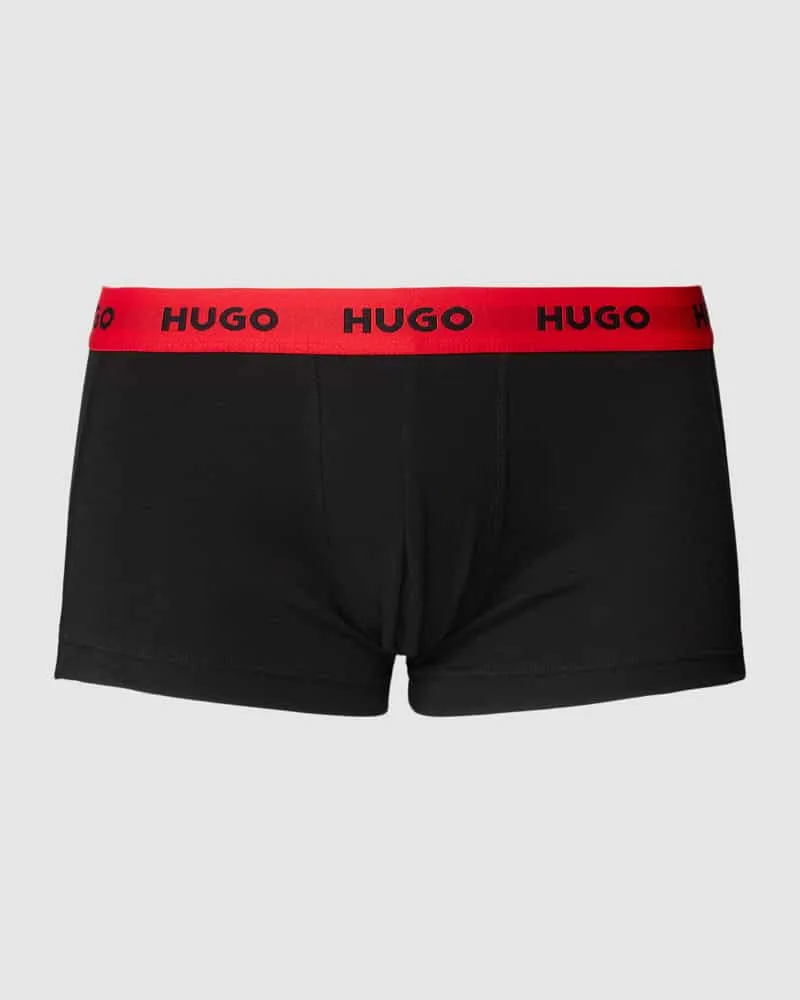 HUGO BOSS Trunks mit Label-Details im 3er-Pack 