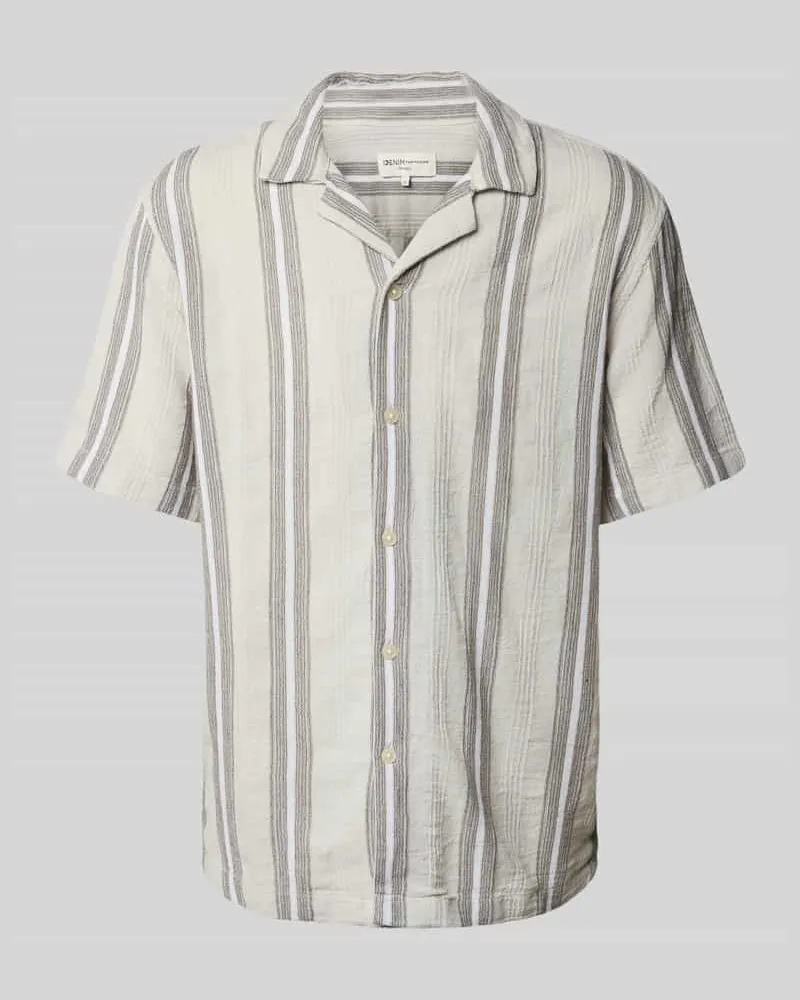 Tom Tailor Relaxed Fit Freizeithemd aus reiner Baumwolle 