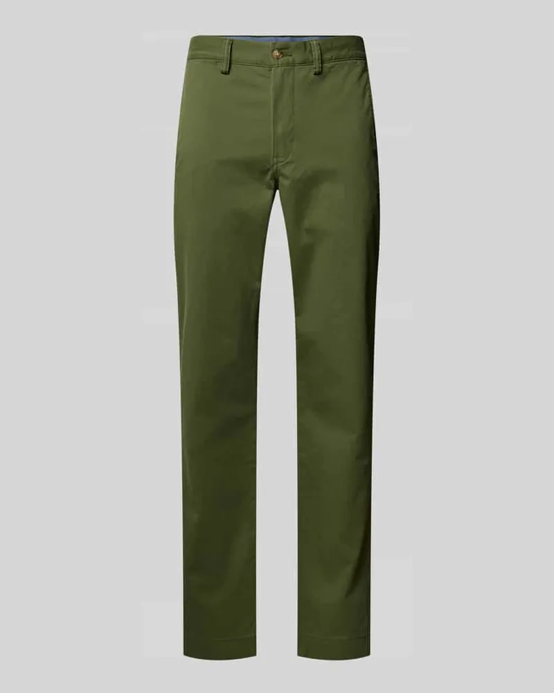 Ralph Lauren Straight Fit Chino aus Baumwoll-Mix Oliv