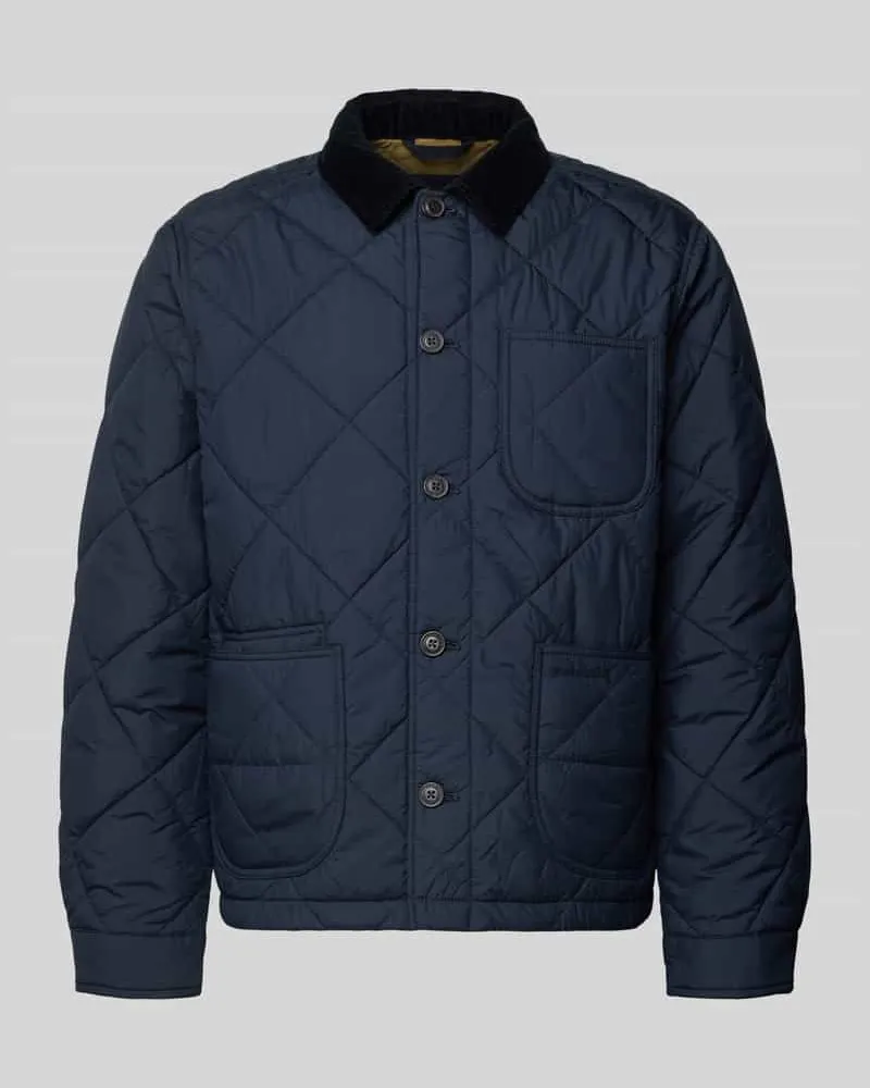 Ralph Lauren Regular Fit Steppjacke mit Kentkragen Marine