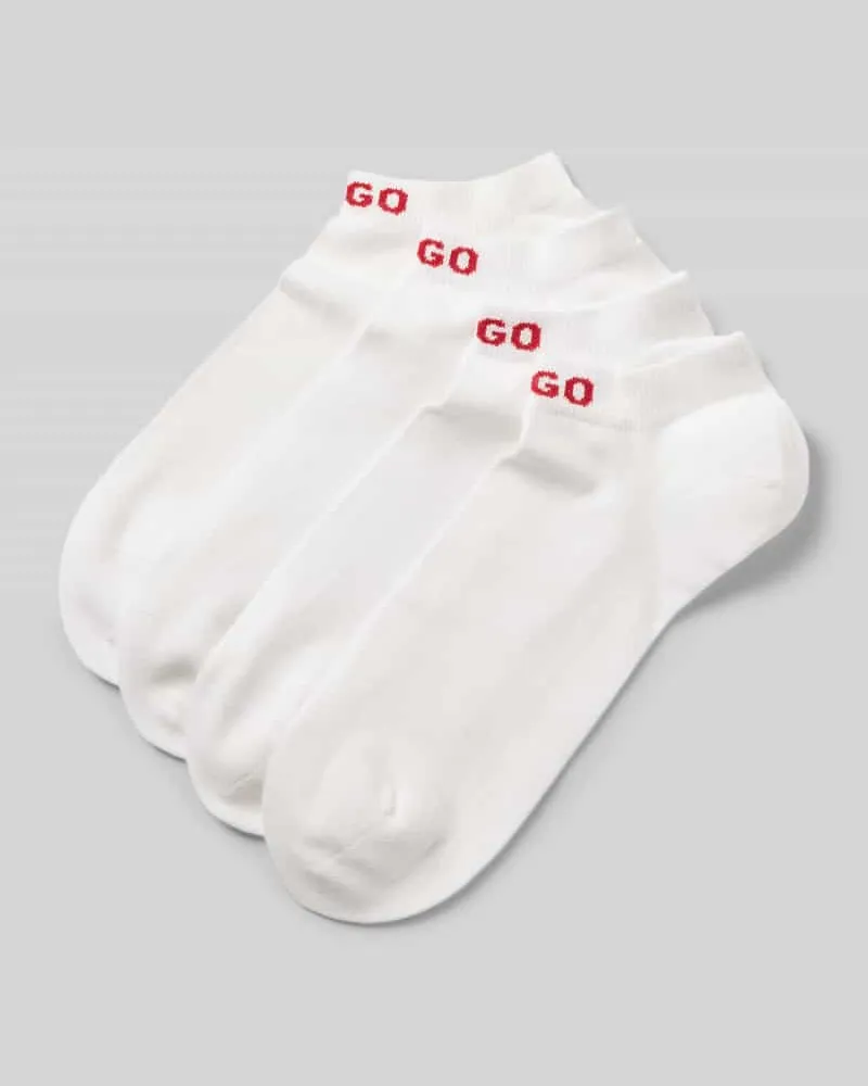 HUGO BOSS Socken aus Baumwoll-Mix im 4er-Pack Weiss