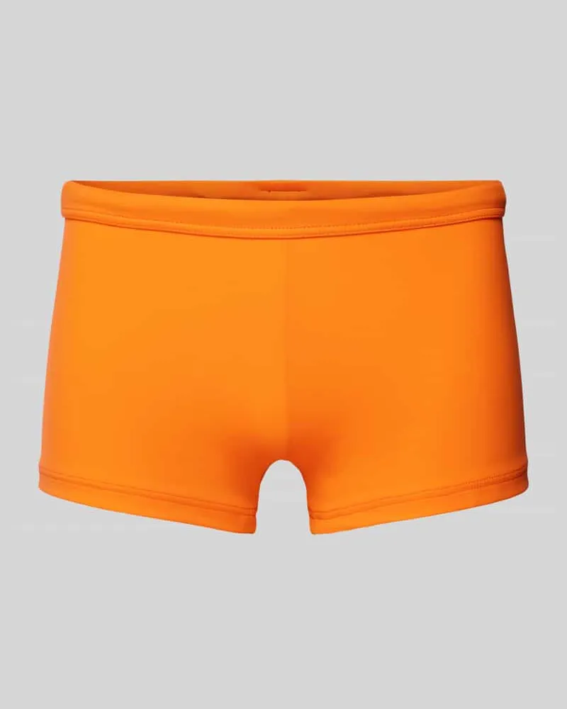 HOM Badehose in unifarbenem Design Modell 'SEA LIFE 