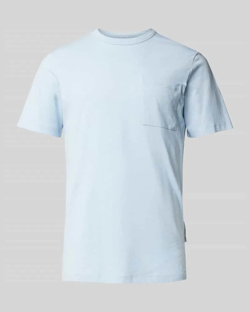Casual Friday T-Shirt mit Rundhalsausschnitt Modell 'JASPER Bleu