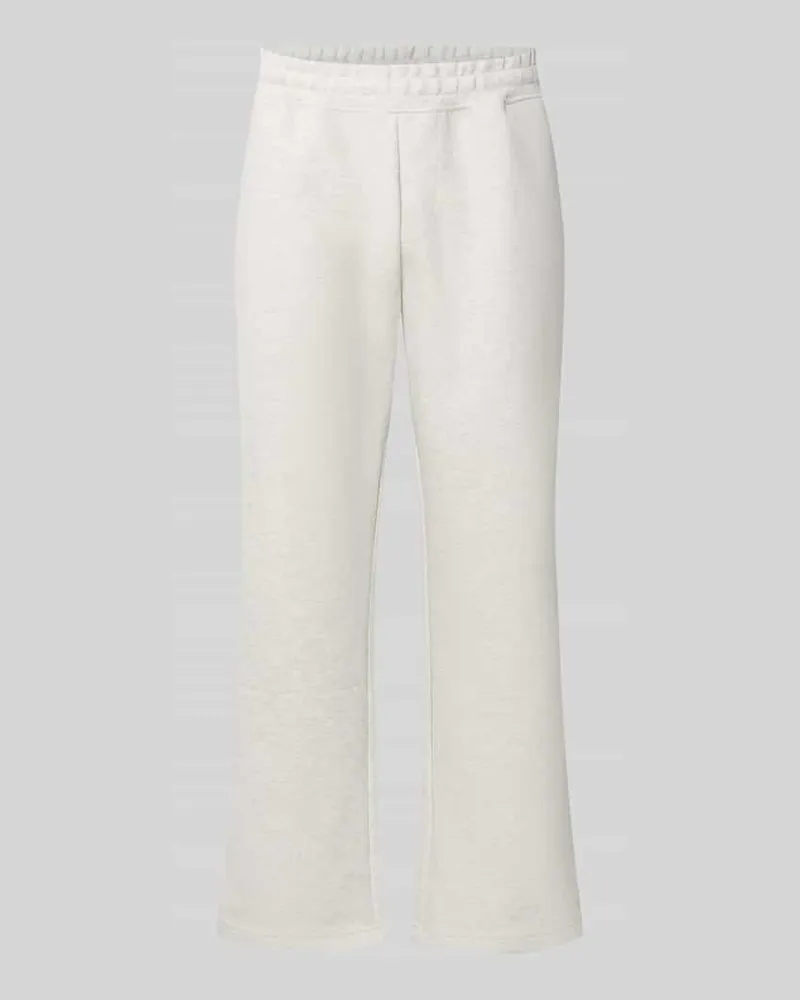 Jack & Jones Straight Fit Sweatpants mit elastischem Bund Weiss