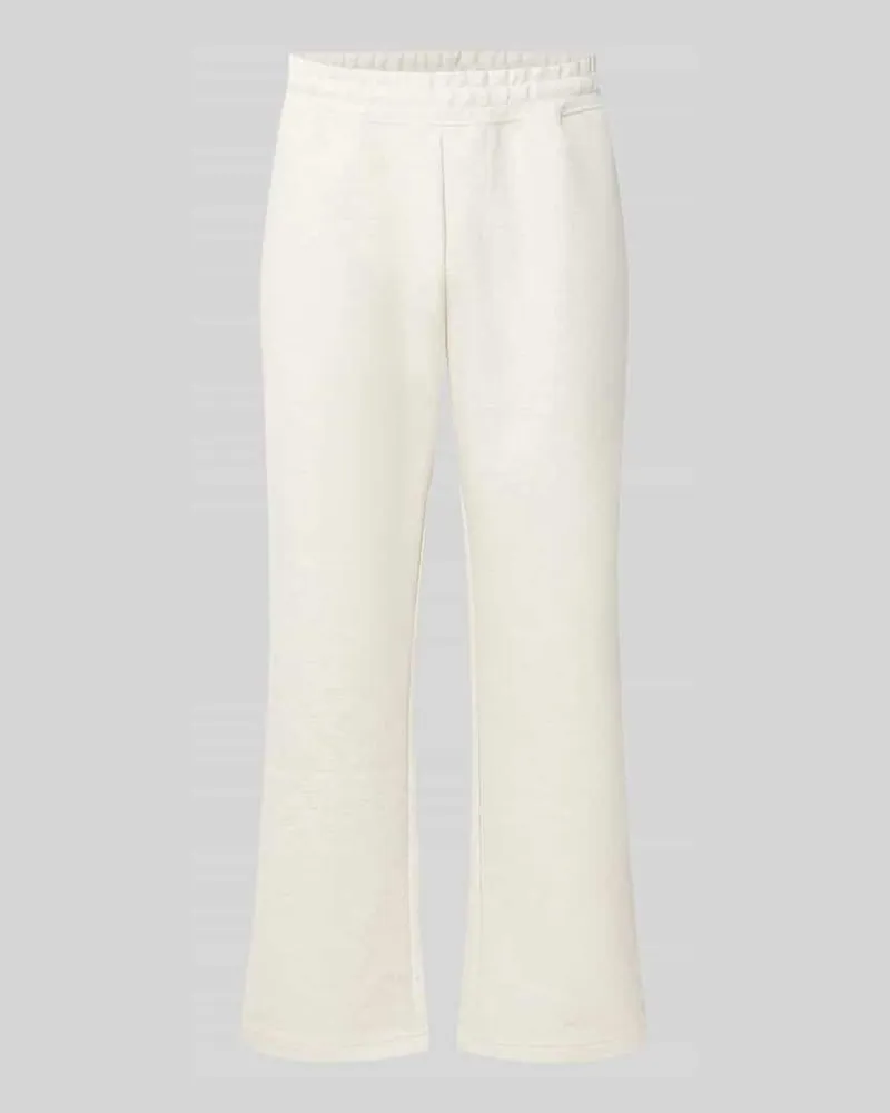 Jack & Jones Straight Fit Sweatpants mit elastischem Bund Weiss
