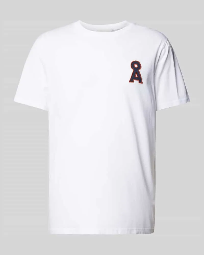 Armedangels T-Shirt mit geripptem Rundhalsausschnitt Modell 'AADONI 