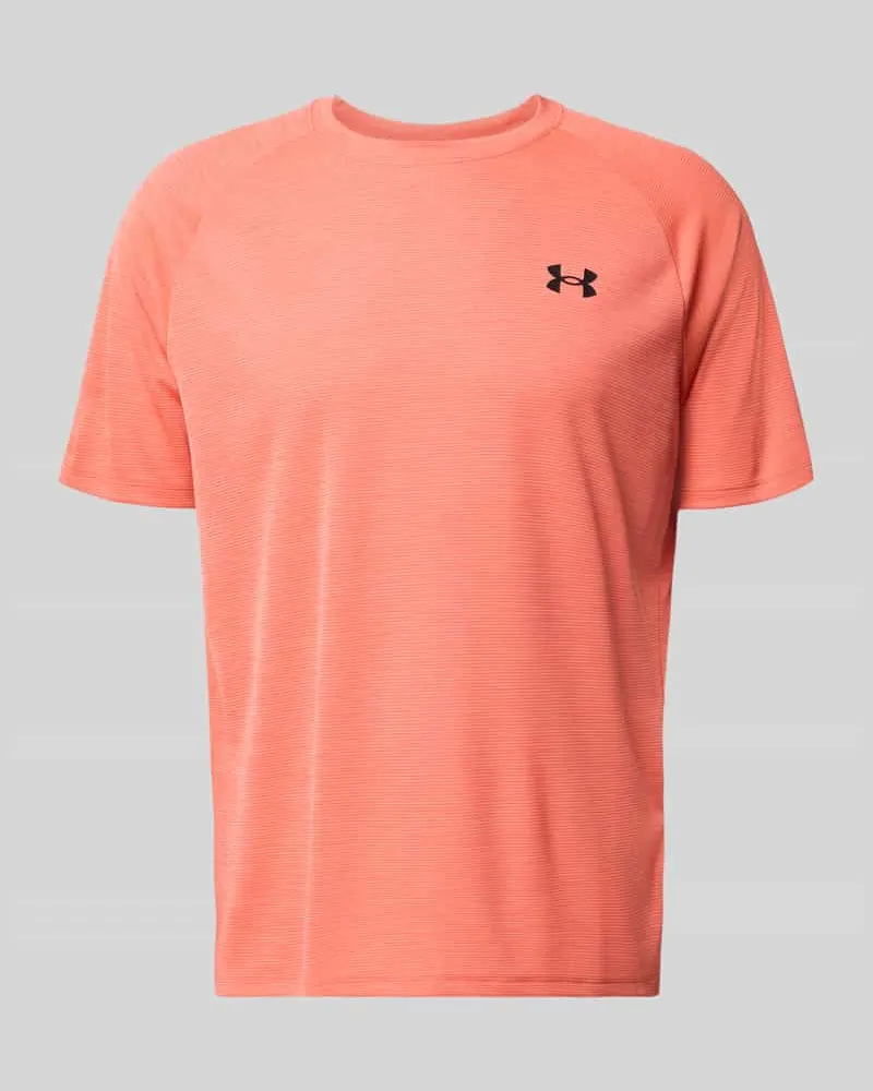 Under Armour T-Shirt mit Label-Print Modell 'Tech Rot