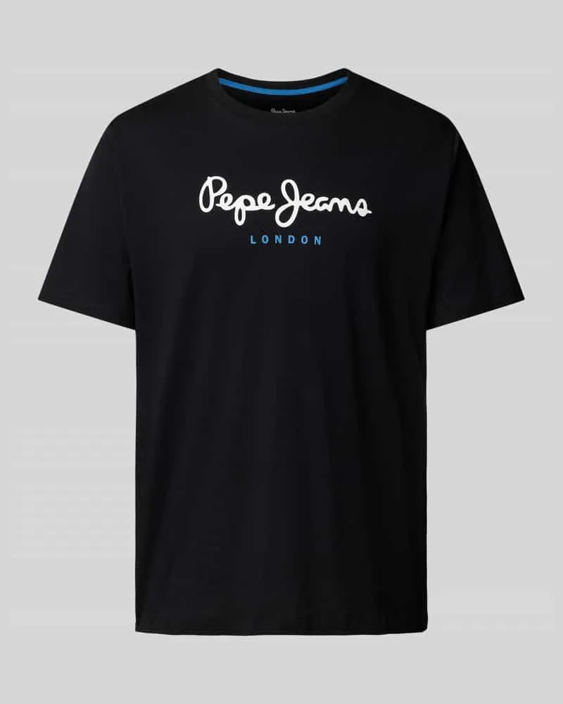 Pepe Jeans T-Shirt mit Label-Print 