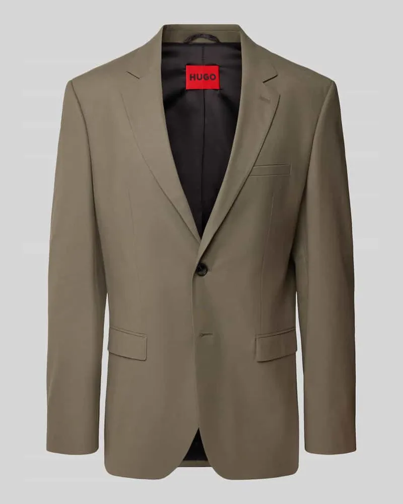 HUGO BOSS Slim Fit 2-Knopf-Sakko aus Woll-Mix Modell 'ARTI 