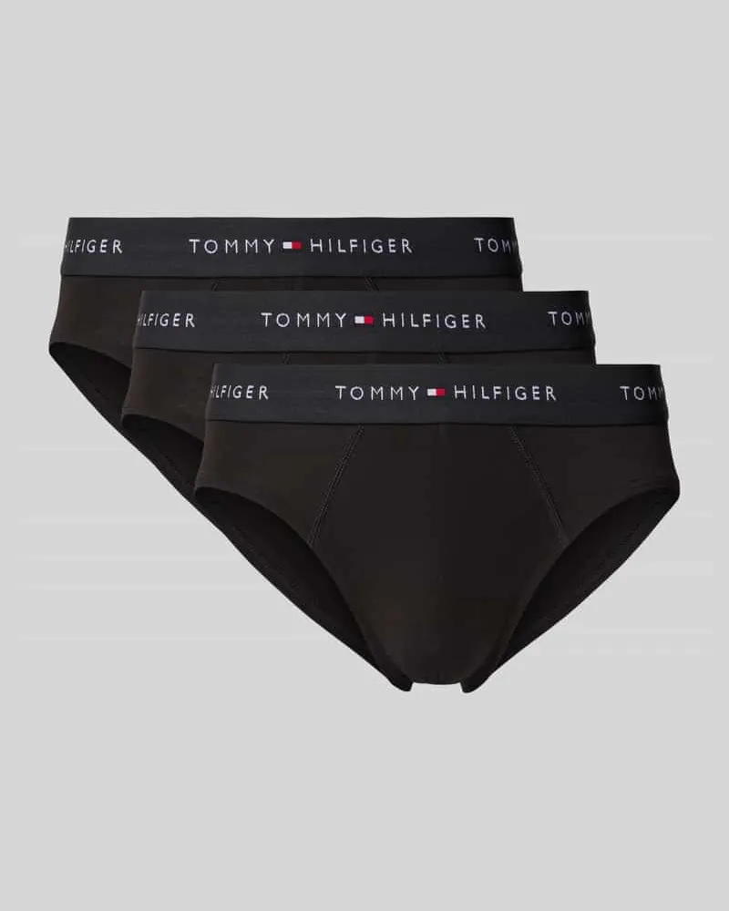Tommy Hilfiger Slip aus Baumwoll-Mix im 3er-Pack 
