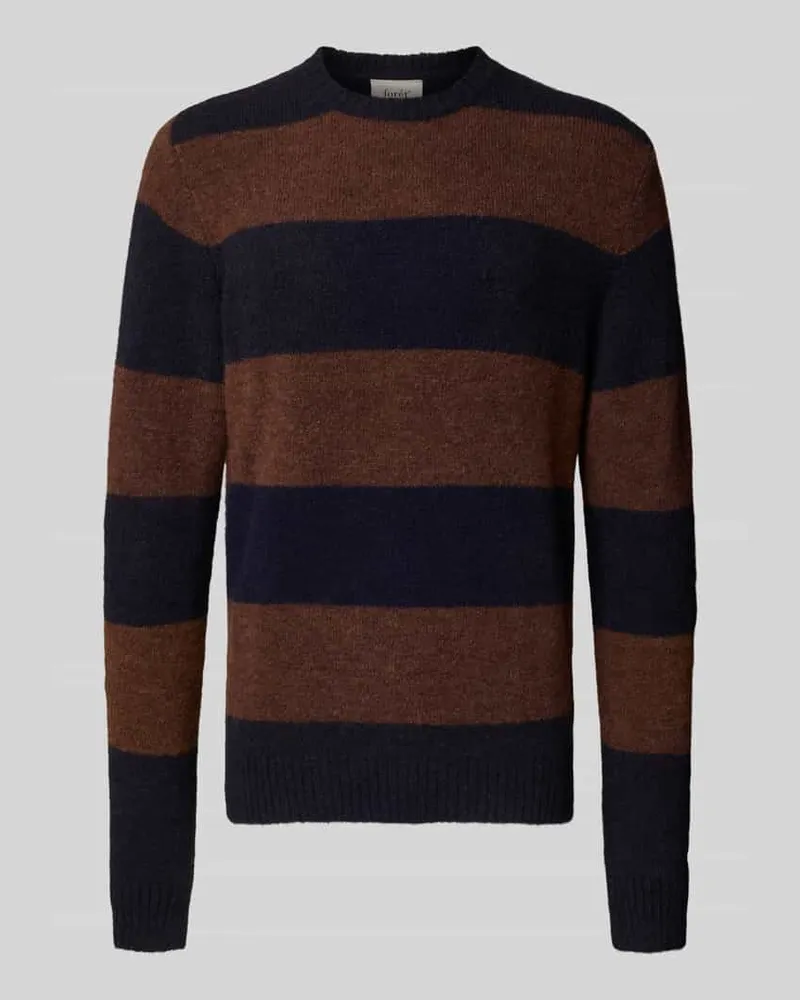 forét Strickpullover mit Rundhalsausschnitt Modell 'ALPINE 