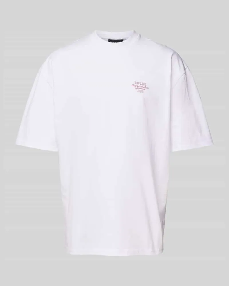 PEGADOR Oversized T-Shirt mit Label-Print Modell 'SYDON 