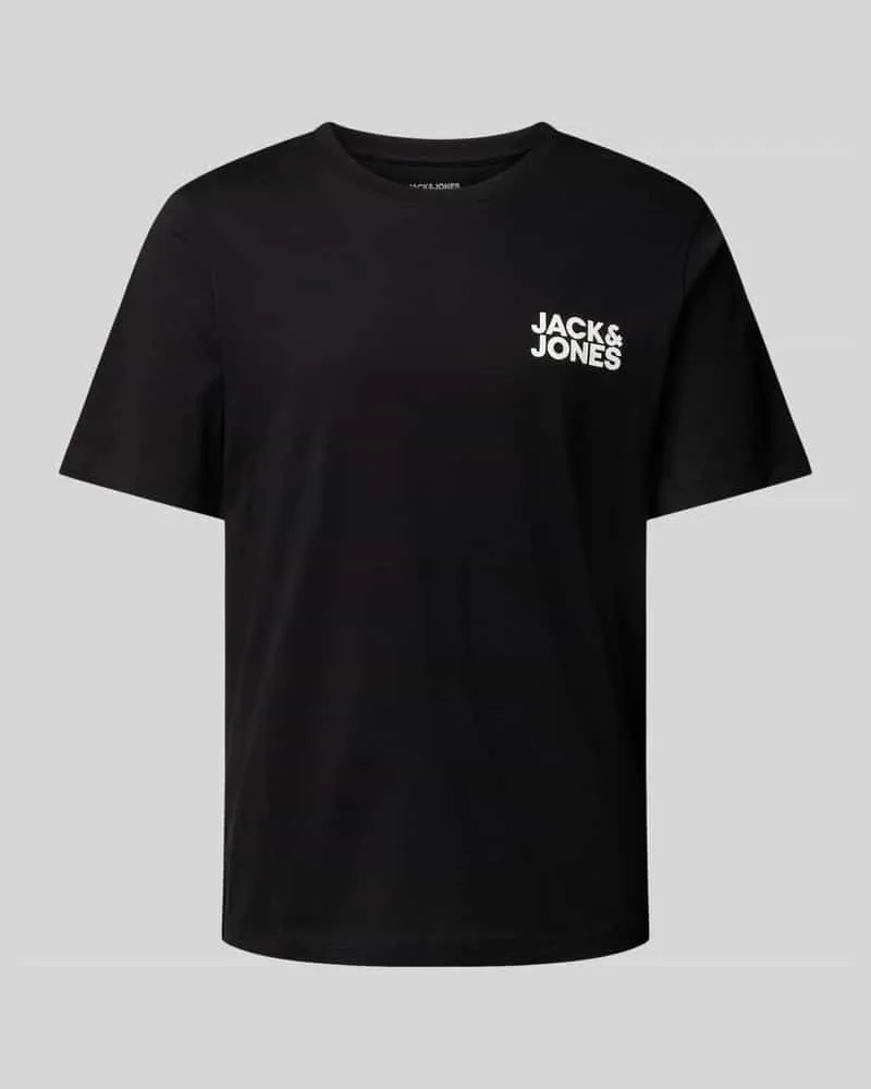 Jack & Jones T-Shirt mit Label-Print Modell 'ECORP 