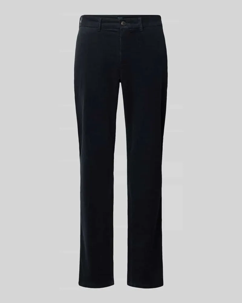 McNeal Slim Fit Cordhose mit Gesäßtaschen Marine