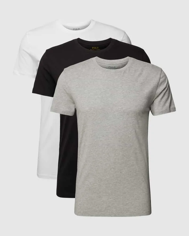 Ralph Lauren T-Shirt mit Rundhalsausschnitt im 3er-Pack 
