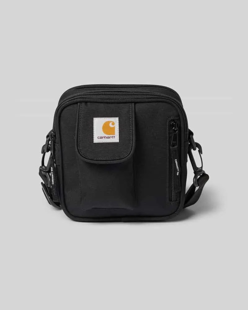 Carhartt WIP Crossbody Bag mit Logo-Patch Black