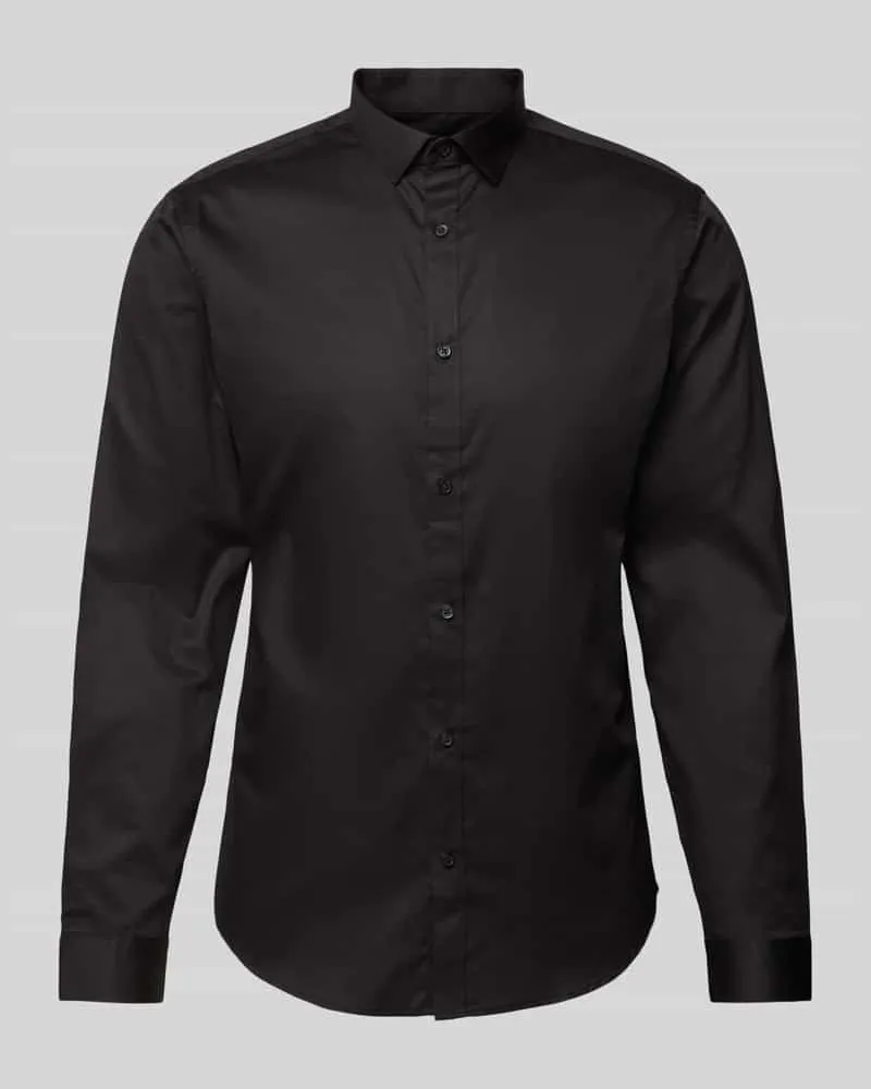 Jack & Jones Slim Fit Freizeithemd mit Kentkragen Modell 'CARDIFF 
