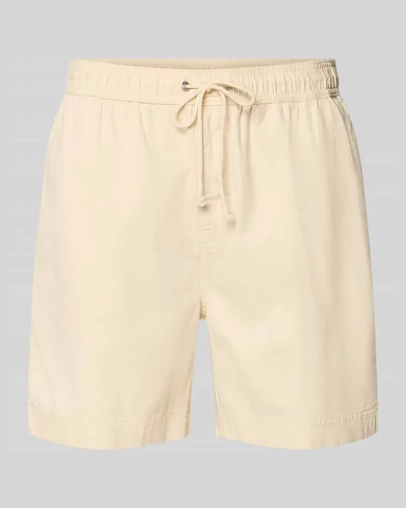 Gant Regular Fit Shorts mit elastischem Bund Modell 'SUNFADED Offwhite
