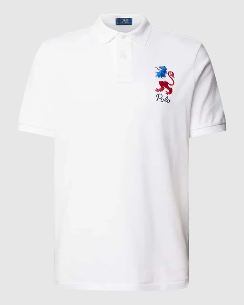 Ralph Lauren Poloshirt mit Logo-Stitching 