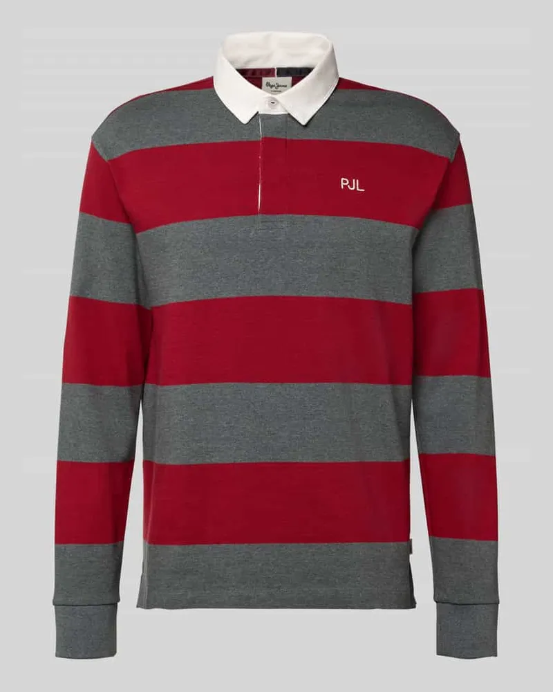 Pepe Jeans Regular Fit Sweatshirt aus reiner Baumwolle Modell 'CRAIG Rot