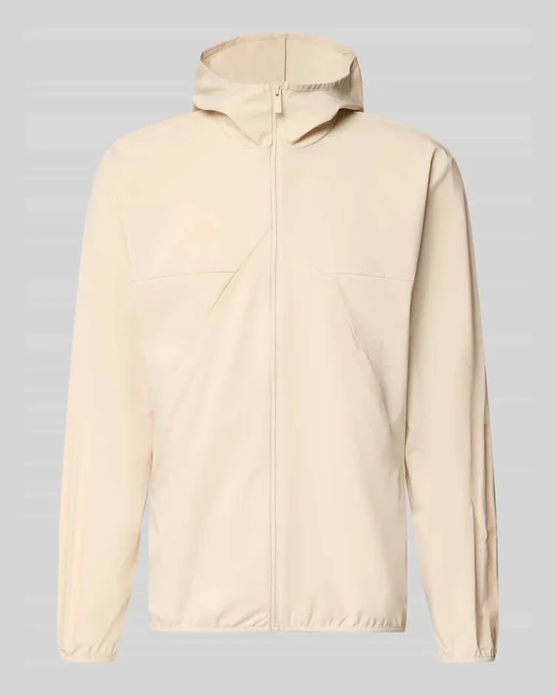 adidas Trainingsjacke mit Kapuze Beige