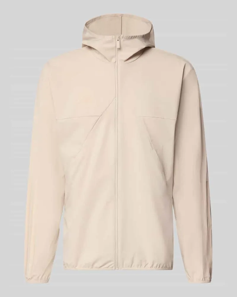 adidas Trainingsjacke mit Kapuze Beige