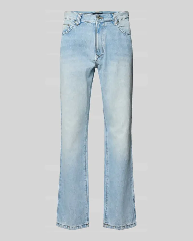 McNeal Loose Fit Jeans im 5-Pocket-Design Hellblau