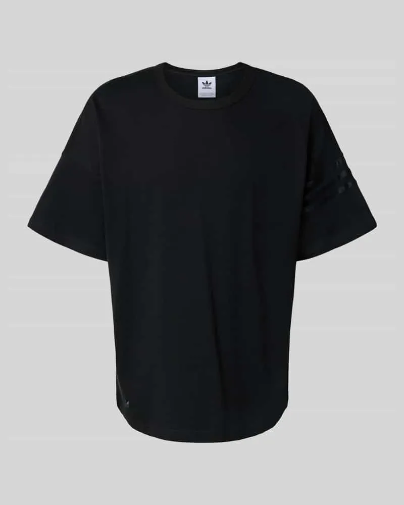 adidas T-Shirt mit Rundhalsausschnitt 