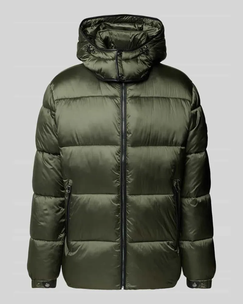 JOOP! Steppjacke mit Stehkragen Modell 'Ambro Oliv