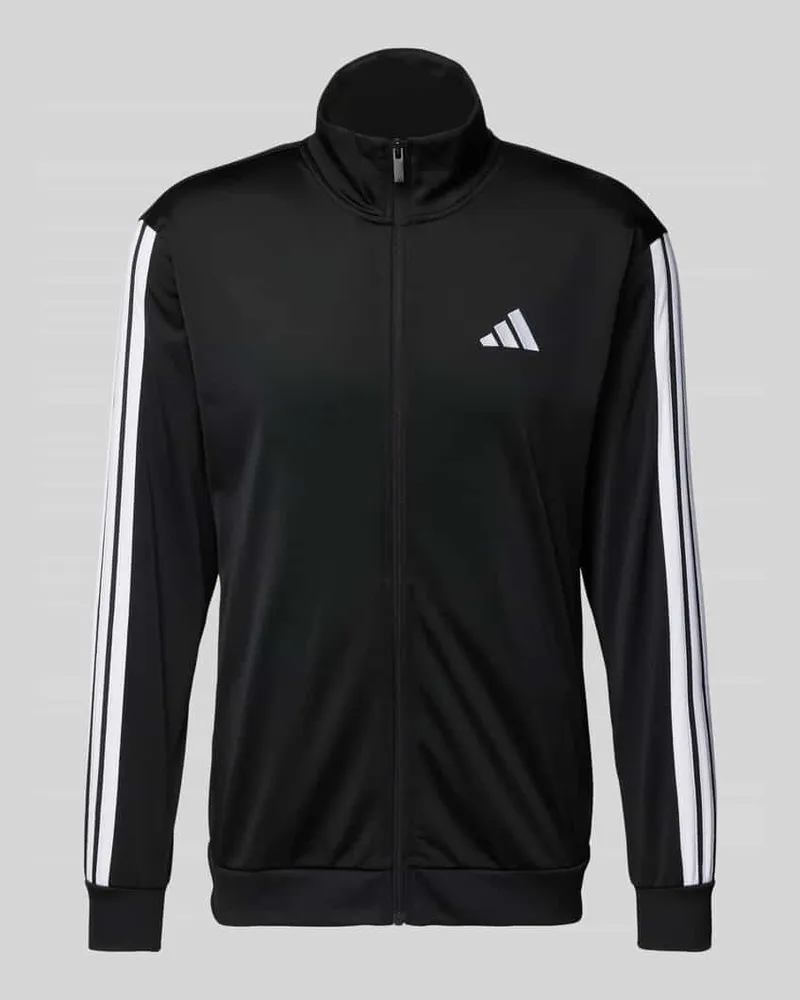 adidas Sweatjacke mit Logo-Stitching 