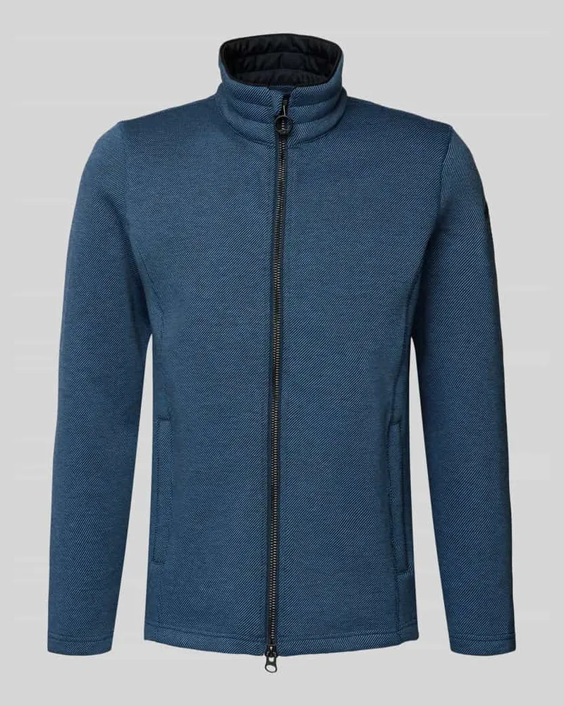 Wellensteyn Sweatjacke mit Logo-Stitching Modell 'TAMPER 