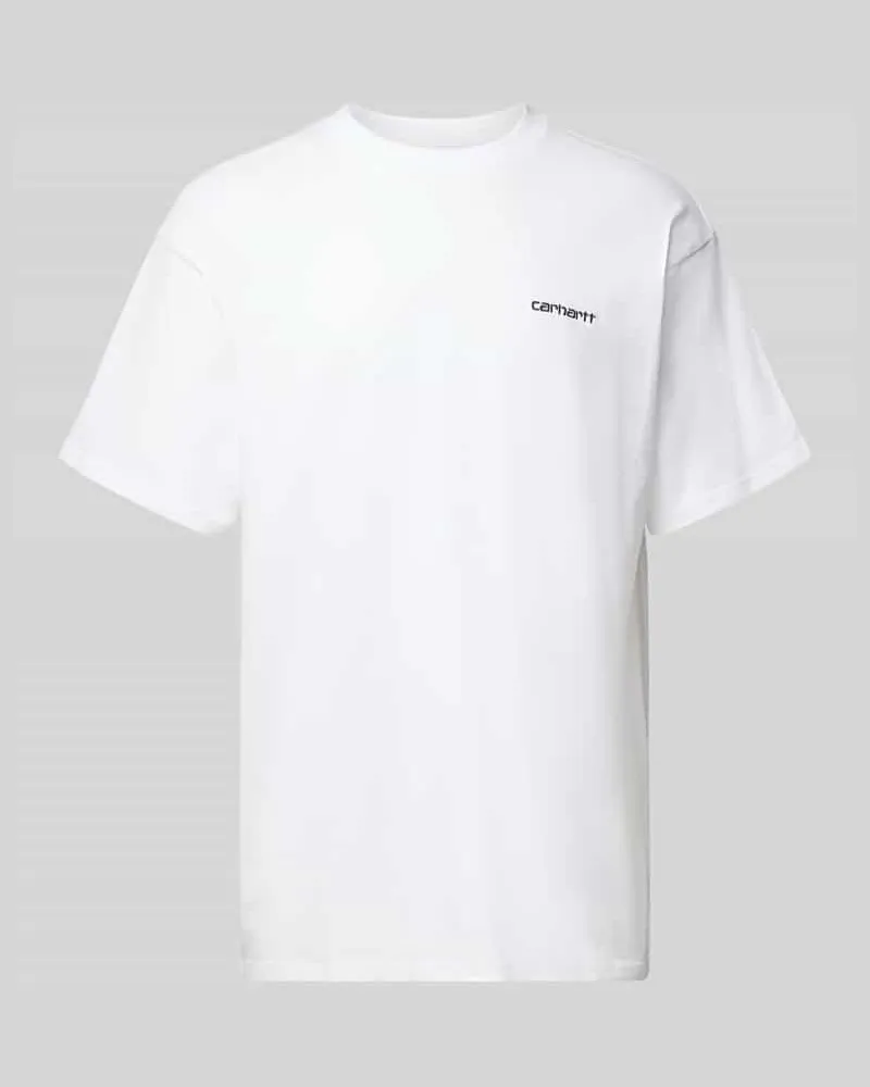 Carhartt WIP T-Shirt mit Label-Stitching 
