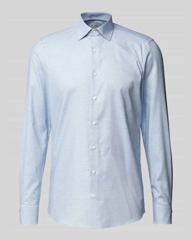Olymp Slim Fit Businesshemd in Premiumqualität Hellblau