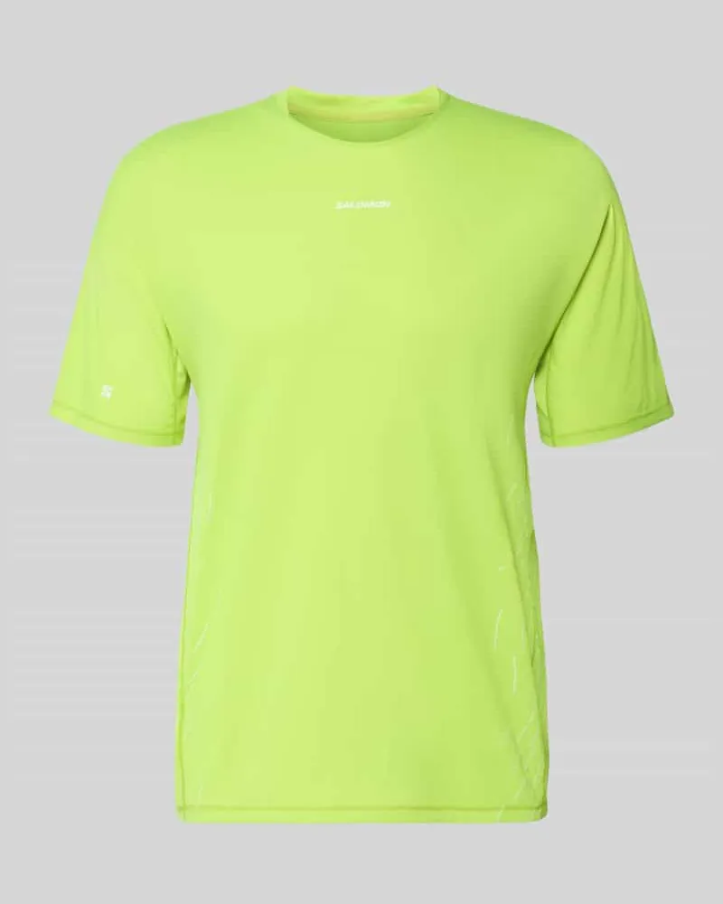 Salomon Funktionsshirt mit Logo Modell 'SENSE AERO Neon