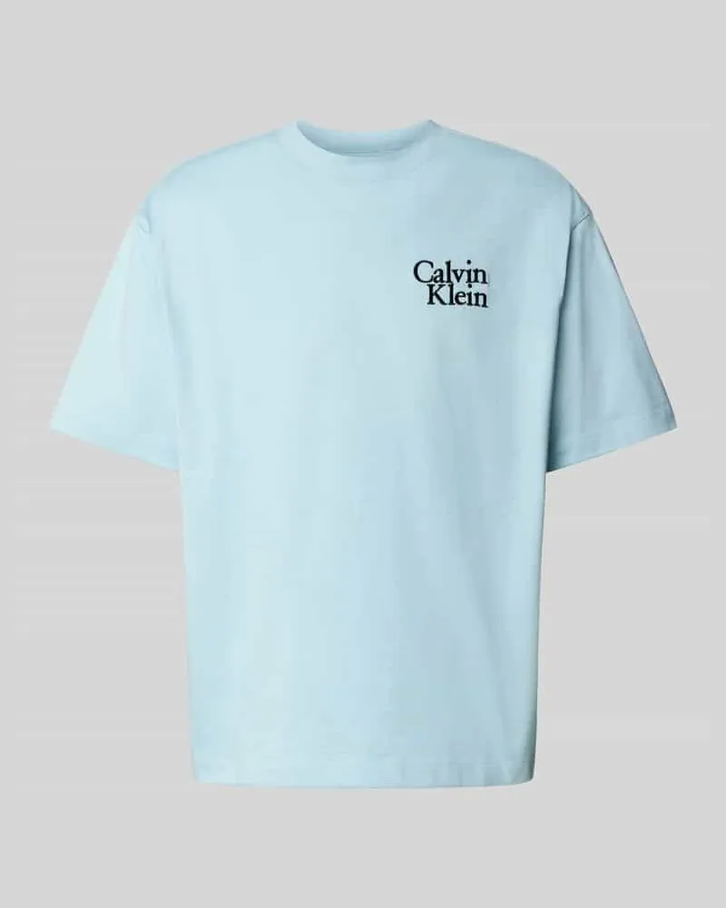 Calvin Klein T-Shirt mit Label-Stitching 