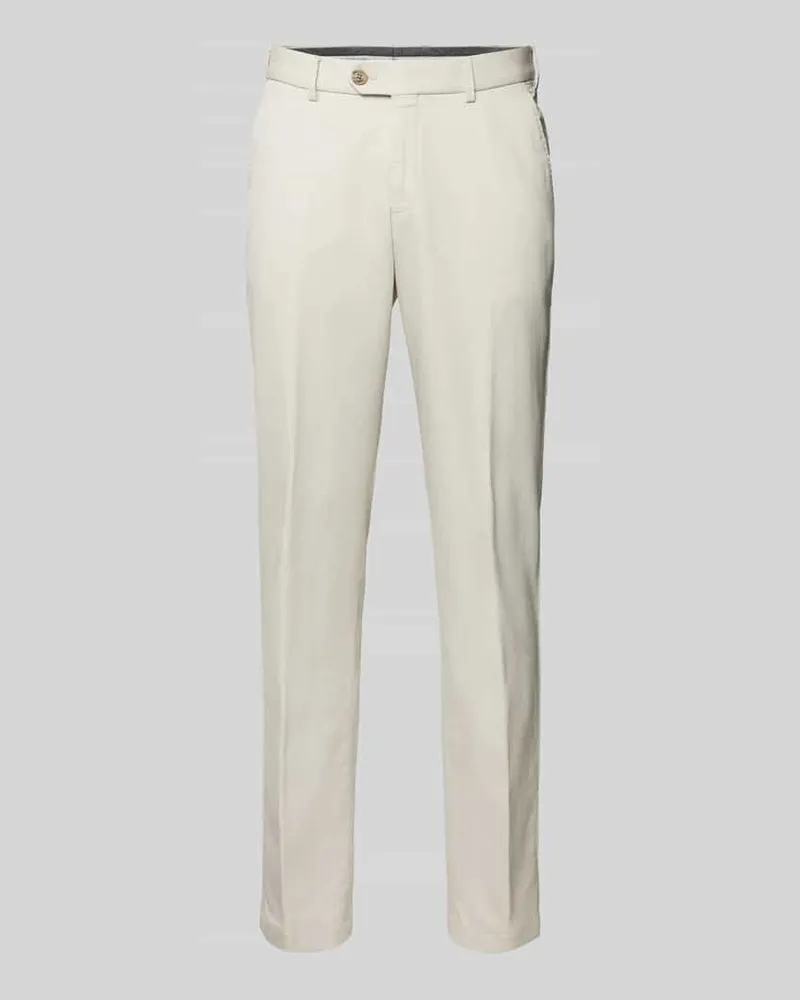 Hiltl Slim Fit Hose mit Bügelfalten Modell 'Porter 