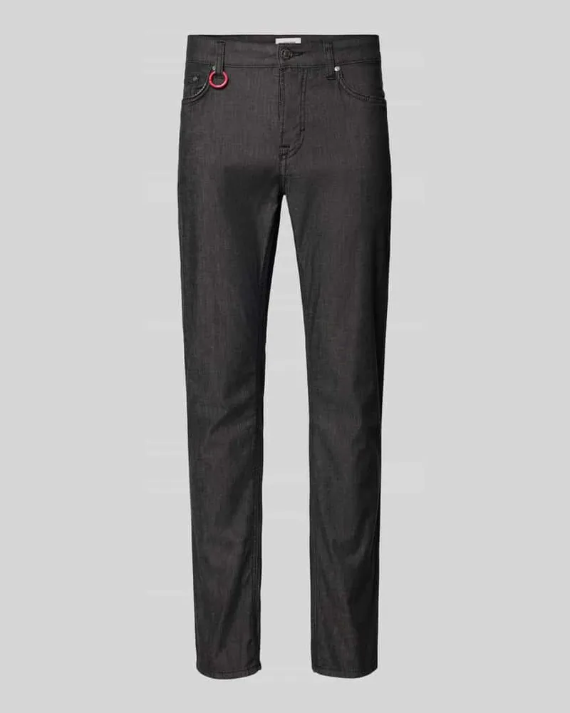 JOOP! Modern Fit Jeans mit Eingrifftaschen Modell 'Mitch Black