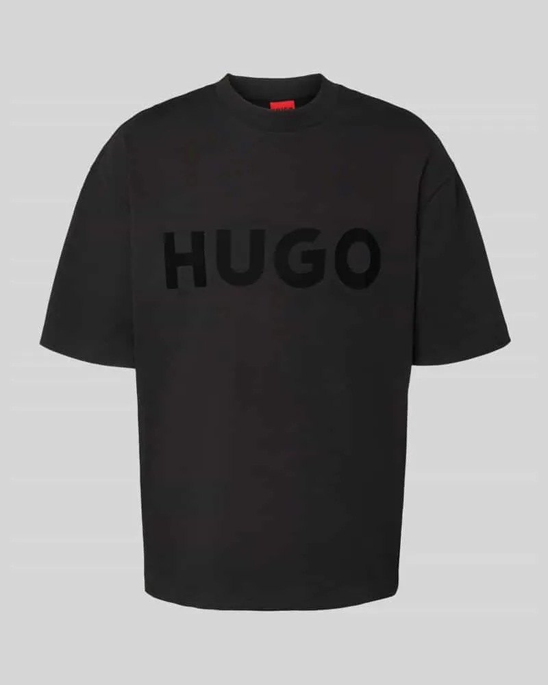 HUGO BOSS T-Shirt mit Label-Print Modell 'Dinkee 