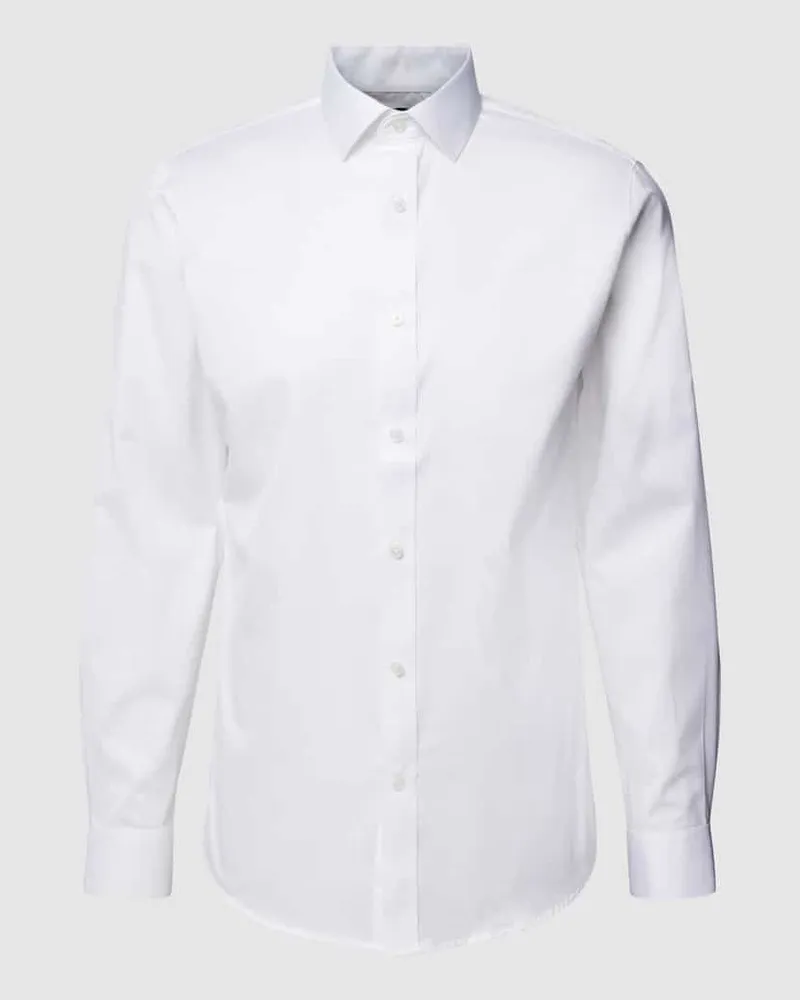 Matinique Business-Hemd mit Kentkragen Modell 'trostol Weiss