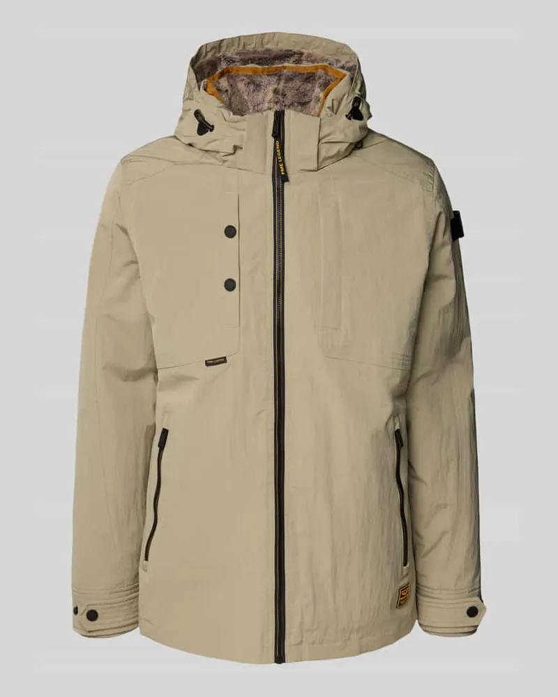 PME Legend Jacke mit Kapuze Kitt