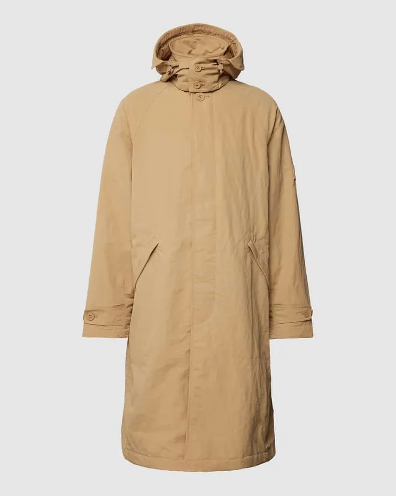 Tommy Hilfiger Mantel mit Kapuze Modell 'TECH CARCOAT 