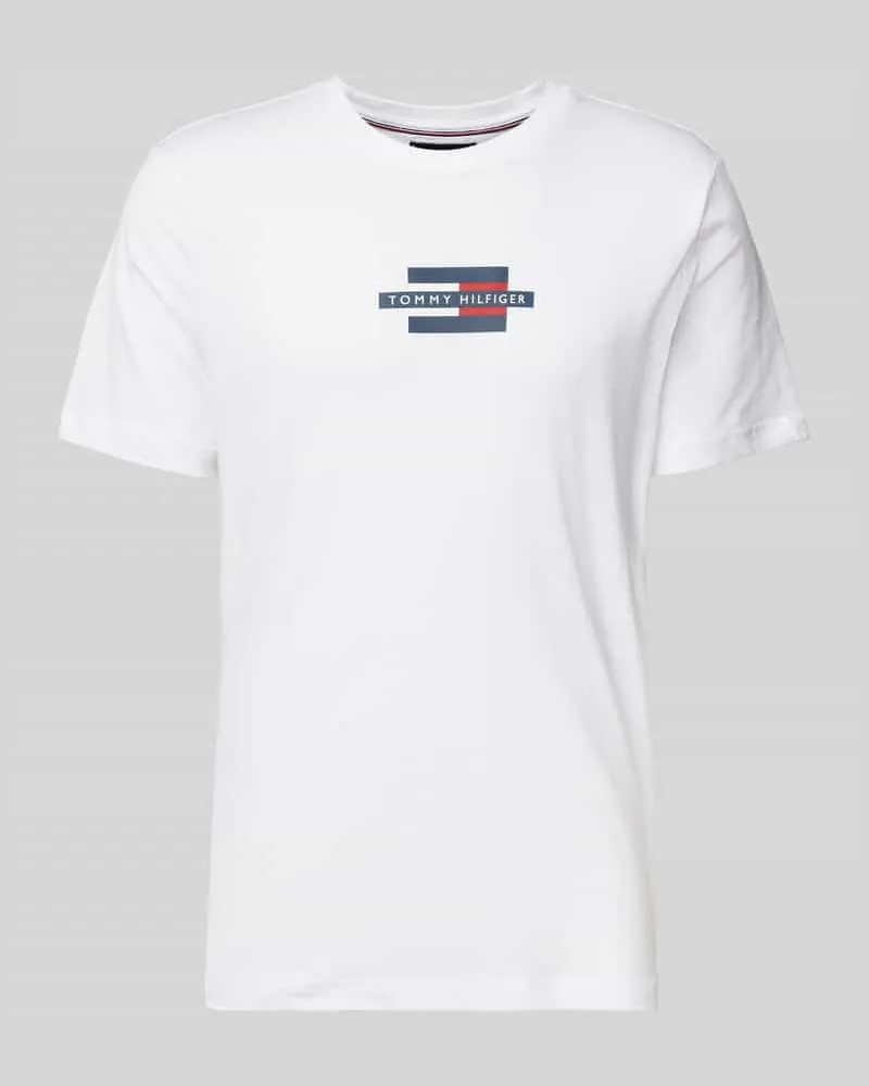 Tommy Hilfiger Regular Fit T-Shirt aus reiner Baumwolle 